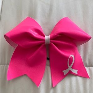 Breast Cancer Awareness Cheer Bow